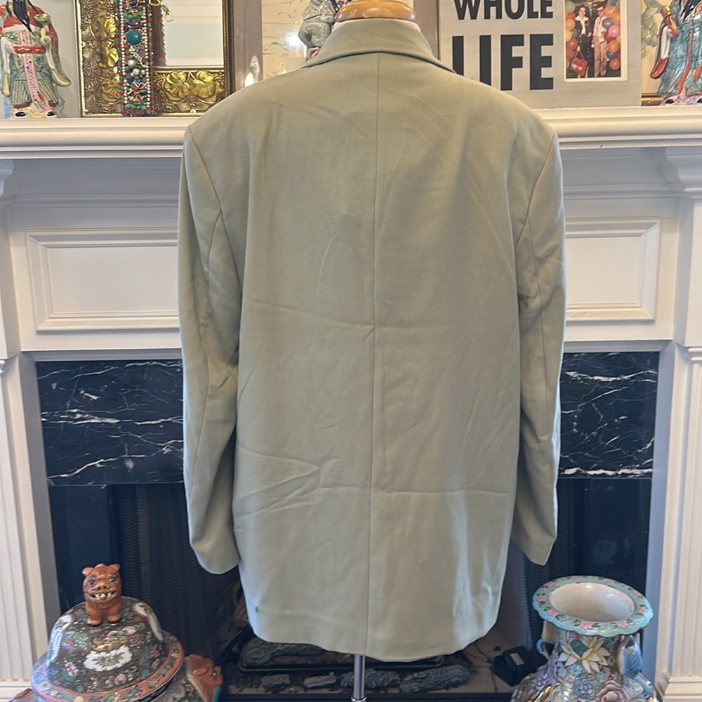 NWT “Zara” light olive double breasted blazer - Picture 4 of 6